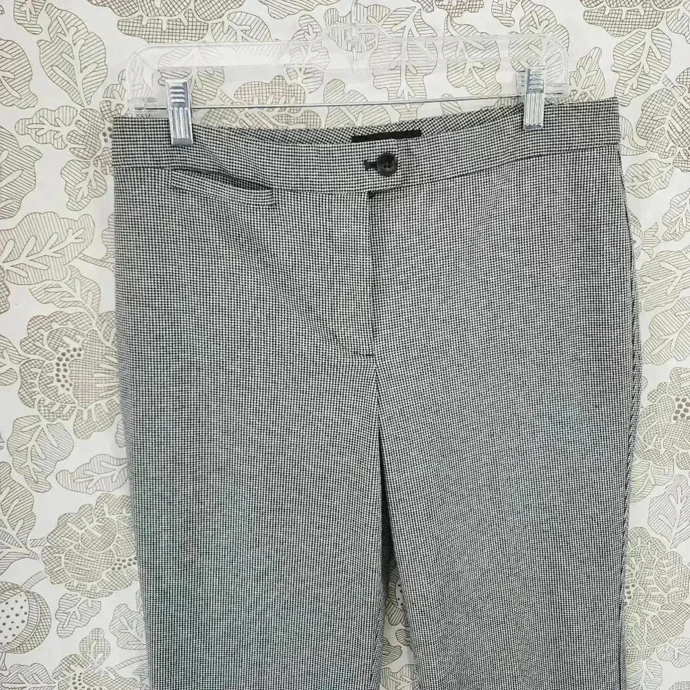 💥   cut Patterned Women's Dress Pants Size 8 8788